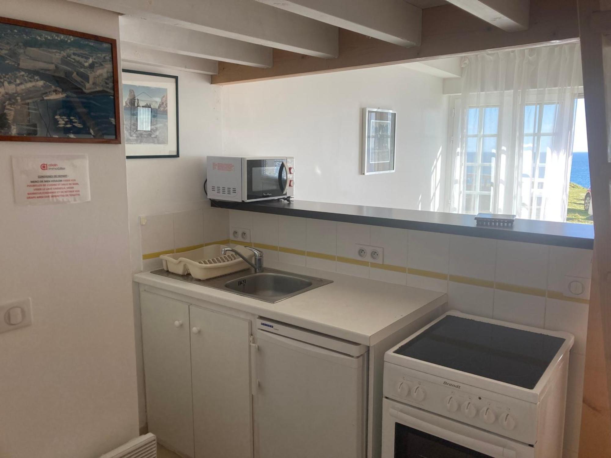 Studio Renove Avec Parking, Wifi, Proche Plage Et Centre - Fr-1-418-93 Le Palais Kültér fotó